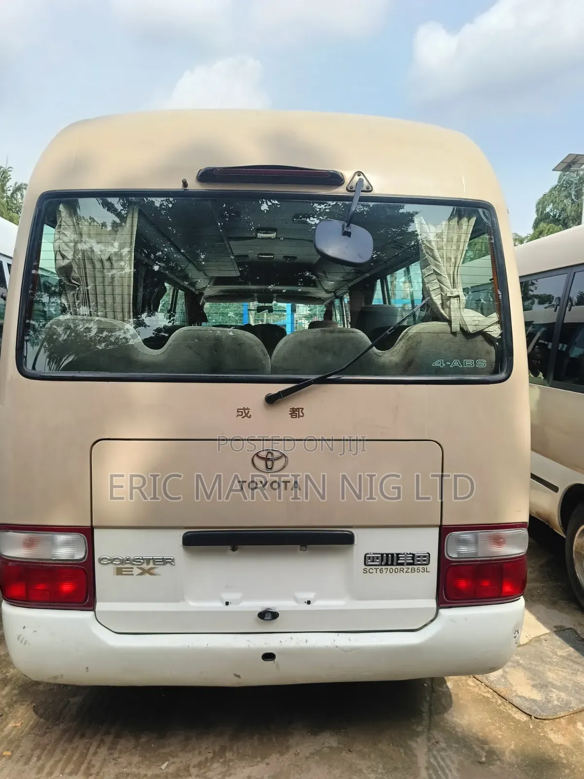 Toyota Coaster 2015 Gold