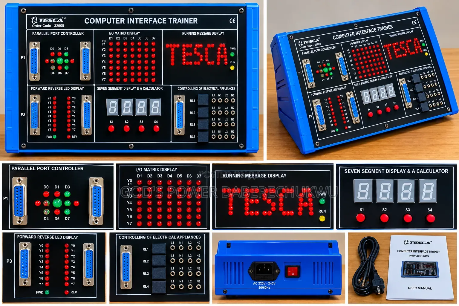 Microcomputer Interface Trainer Kit