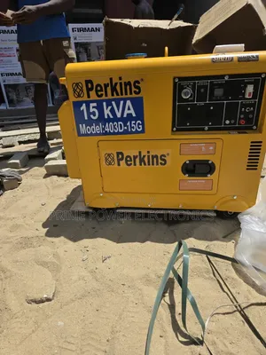 15kVA Perkins Soundproof Generator – 100% Copper Coil