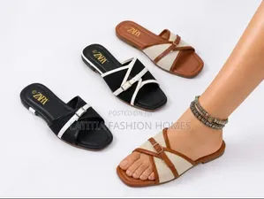 Elegant Ladies Flat Sandals