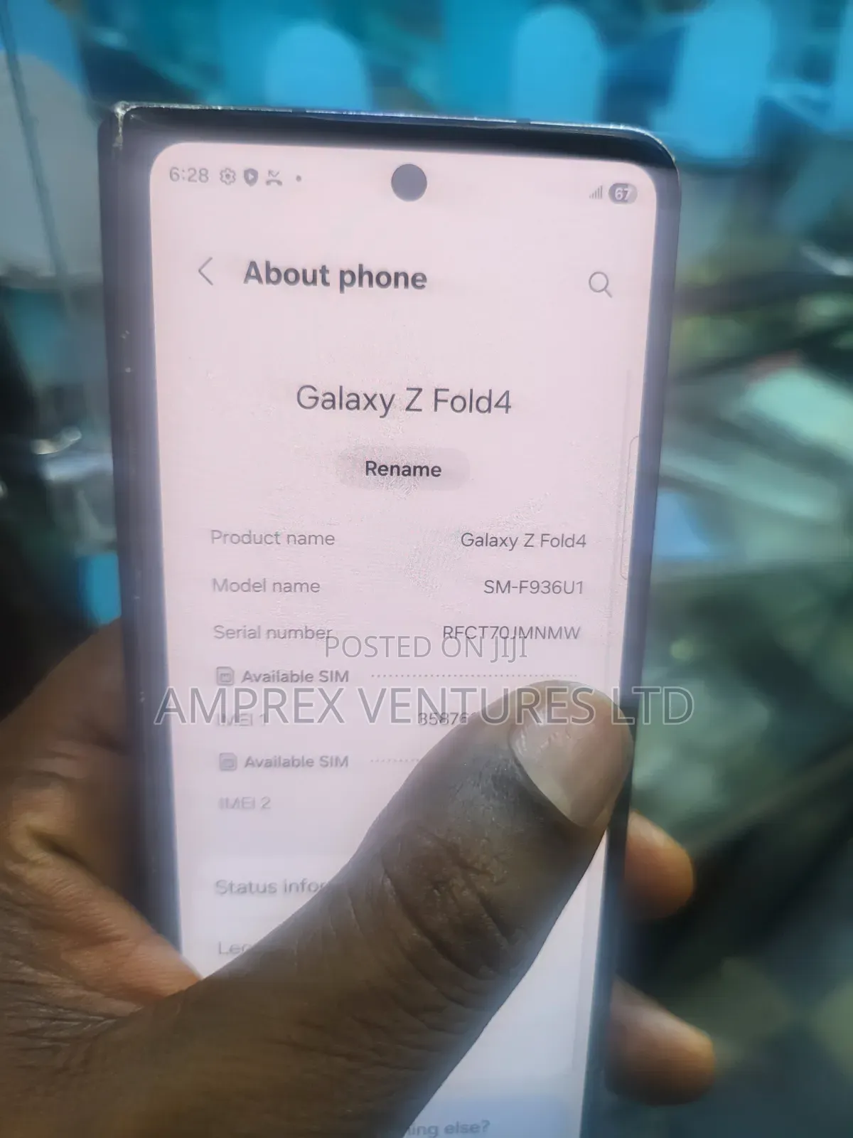 Samsung Galaxy Z Fold4 512 GB Black