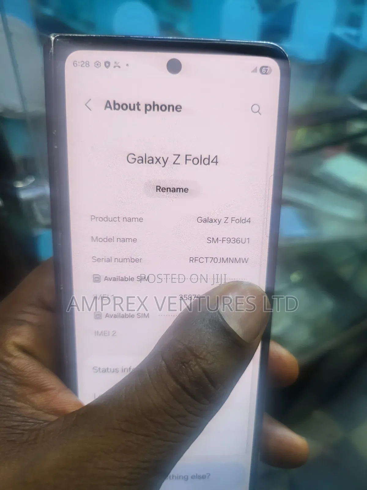 Samsung Galaxy Z Fold4 512 GB Black