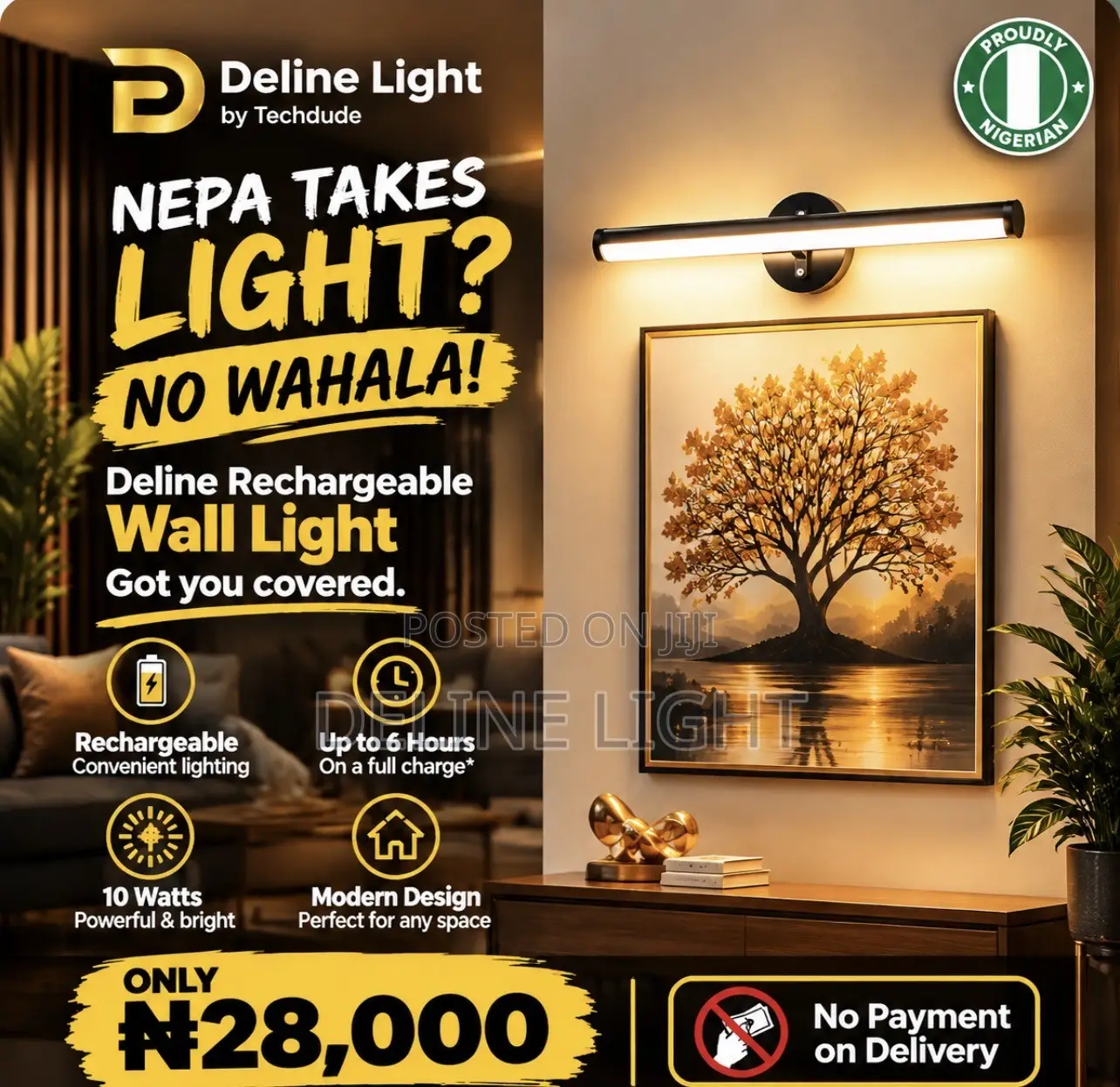 Deline Wall Light Adjustable