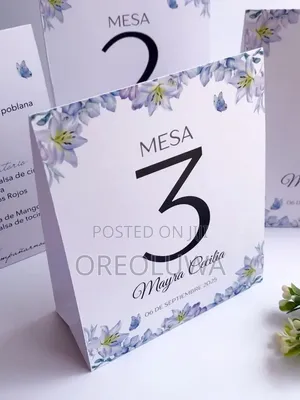 Table Ticket Card