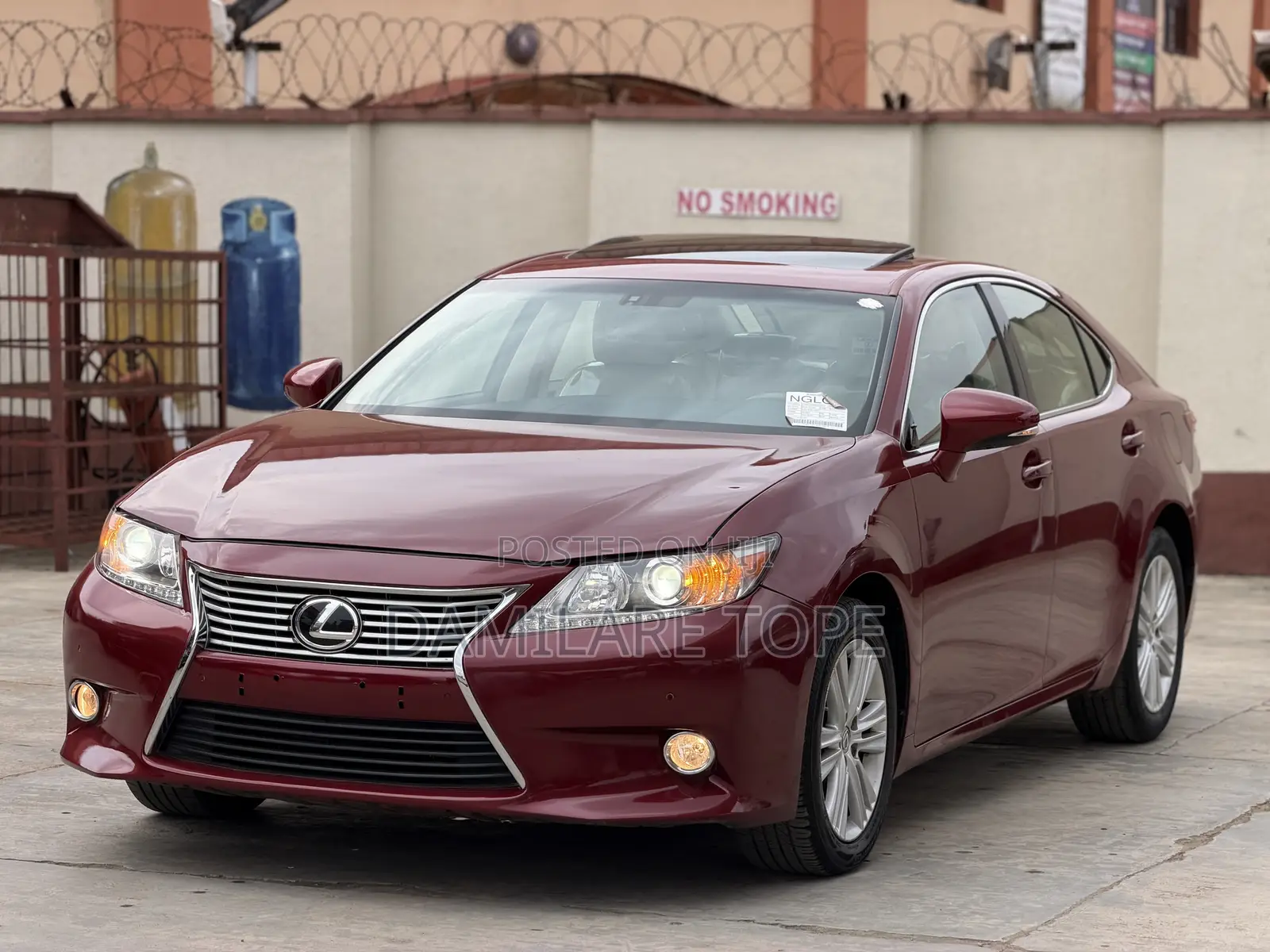 Lexus ES 2013 Red