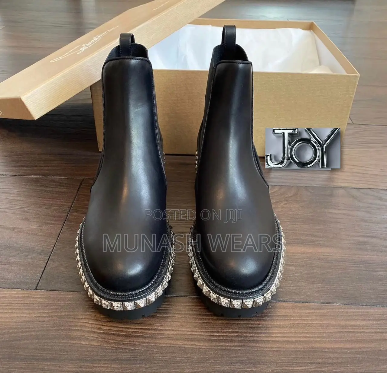 Christian Loubotin Leather Boot