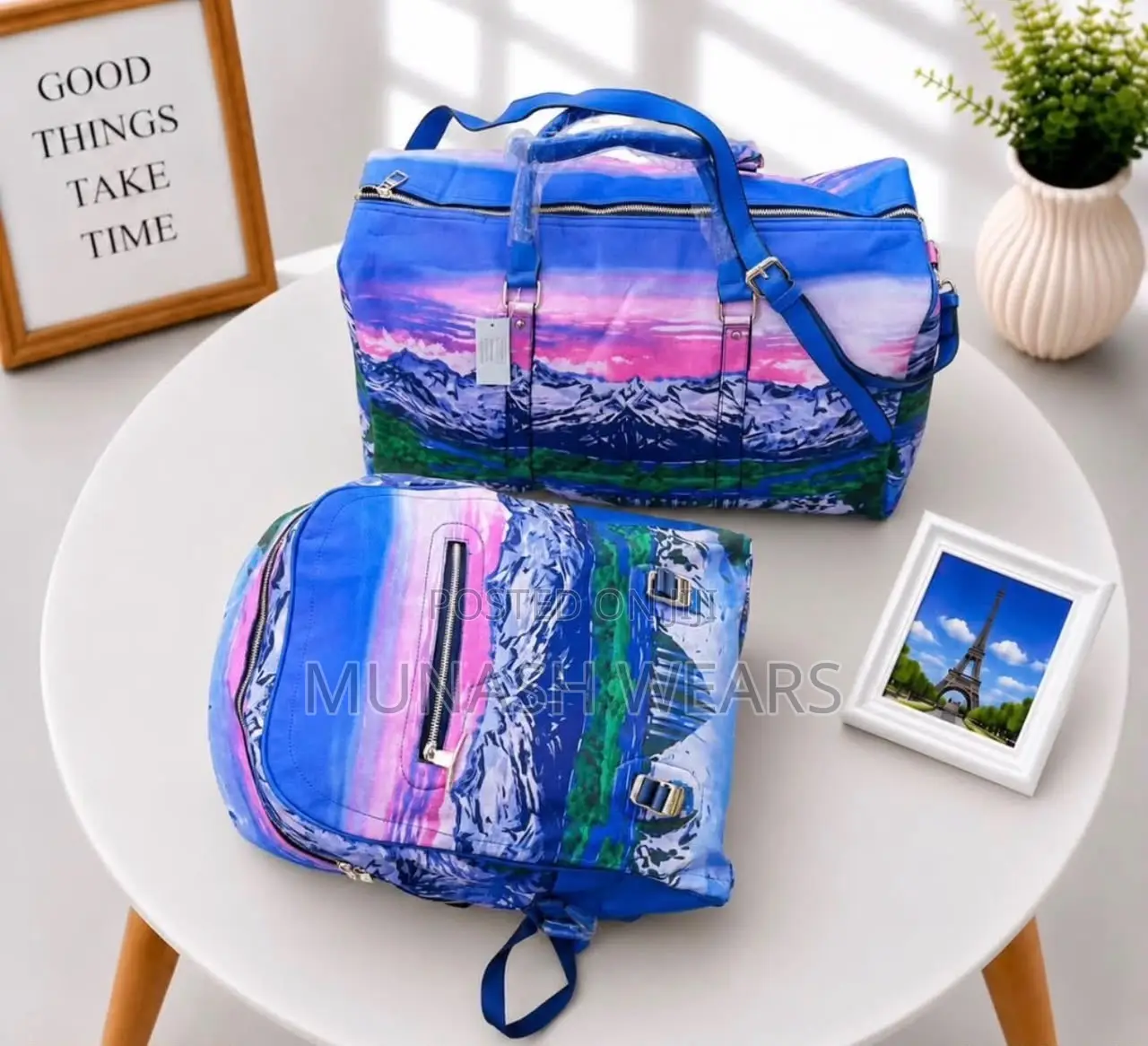 Luxury Lv Duffel and Backpack
