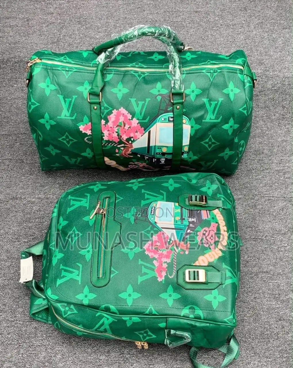Luxury Lv Duffel and Backpack