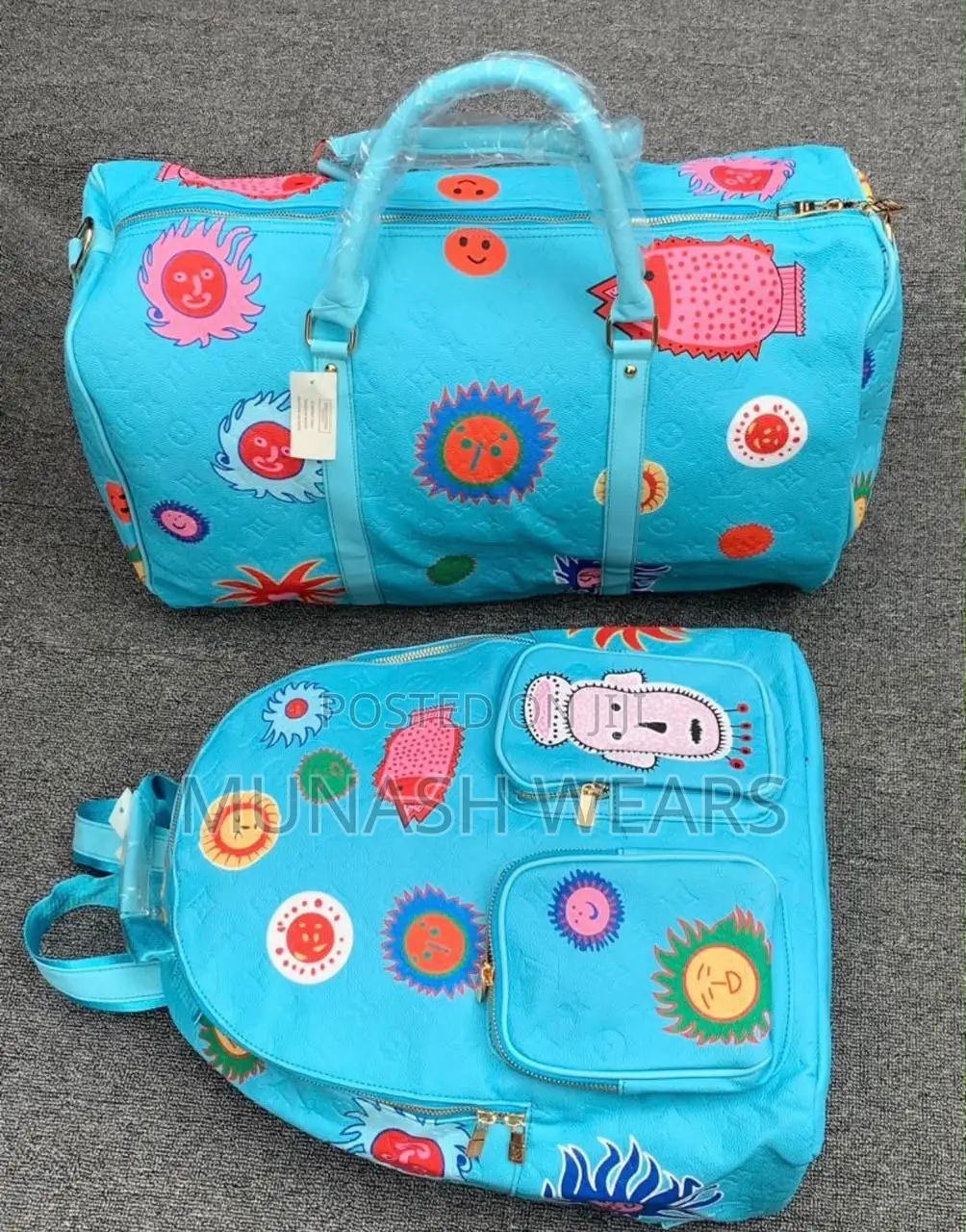 Luxury Lv Duffel and Backpack