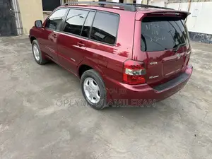 Toyota Highlander Limited V6 4x4 2006 Red