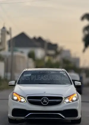 Mercedes-Benz E63 2015 White