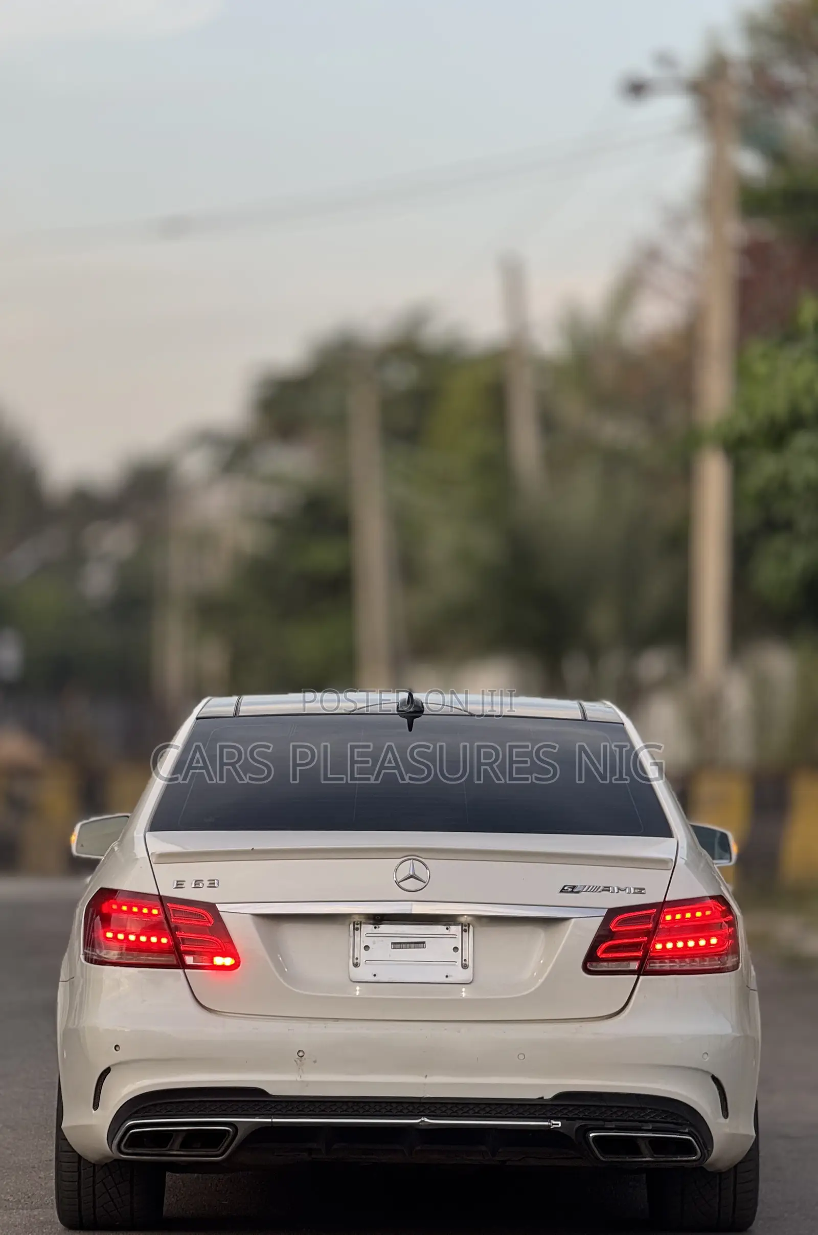 Mercedes-Benz E63 2015 White