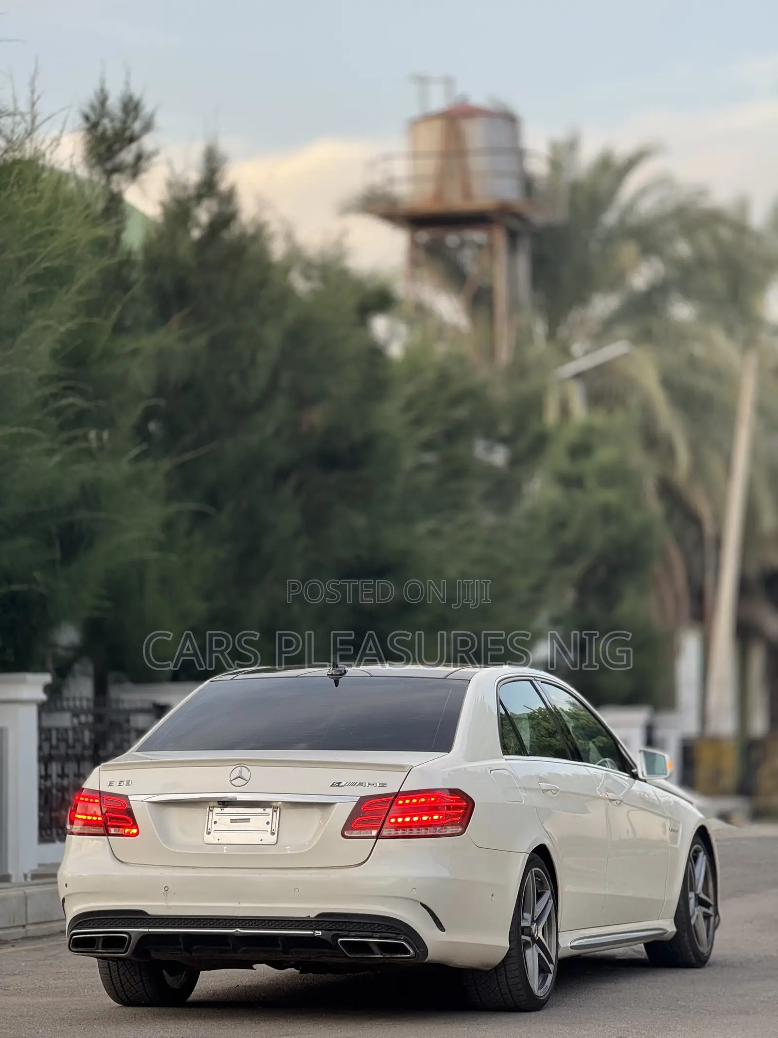 Mercedes-Benz E63 2015 White