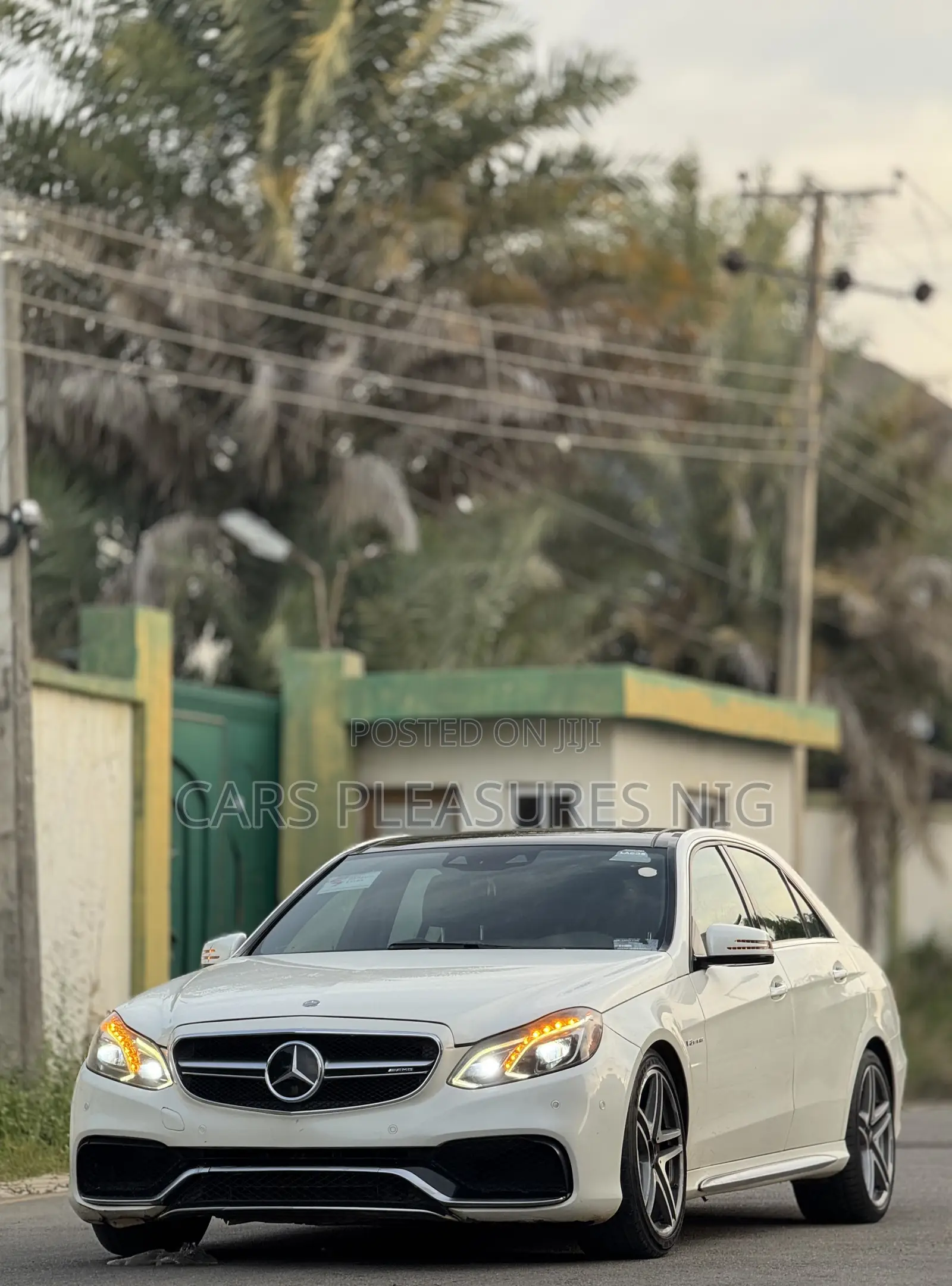Mercedes-Benz E63 2015 White