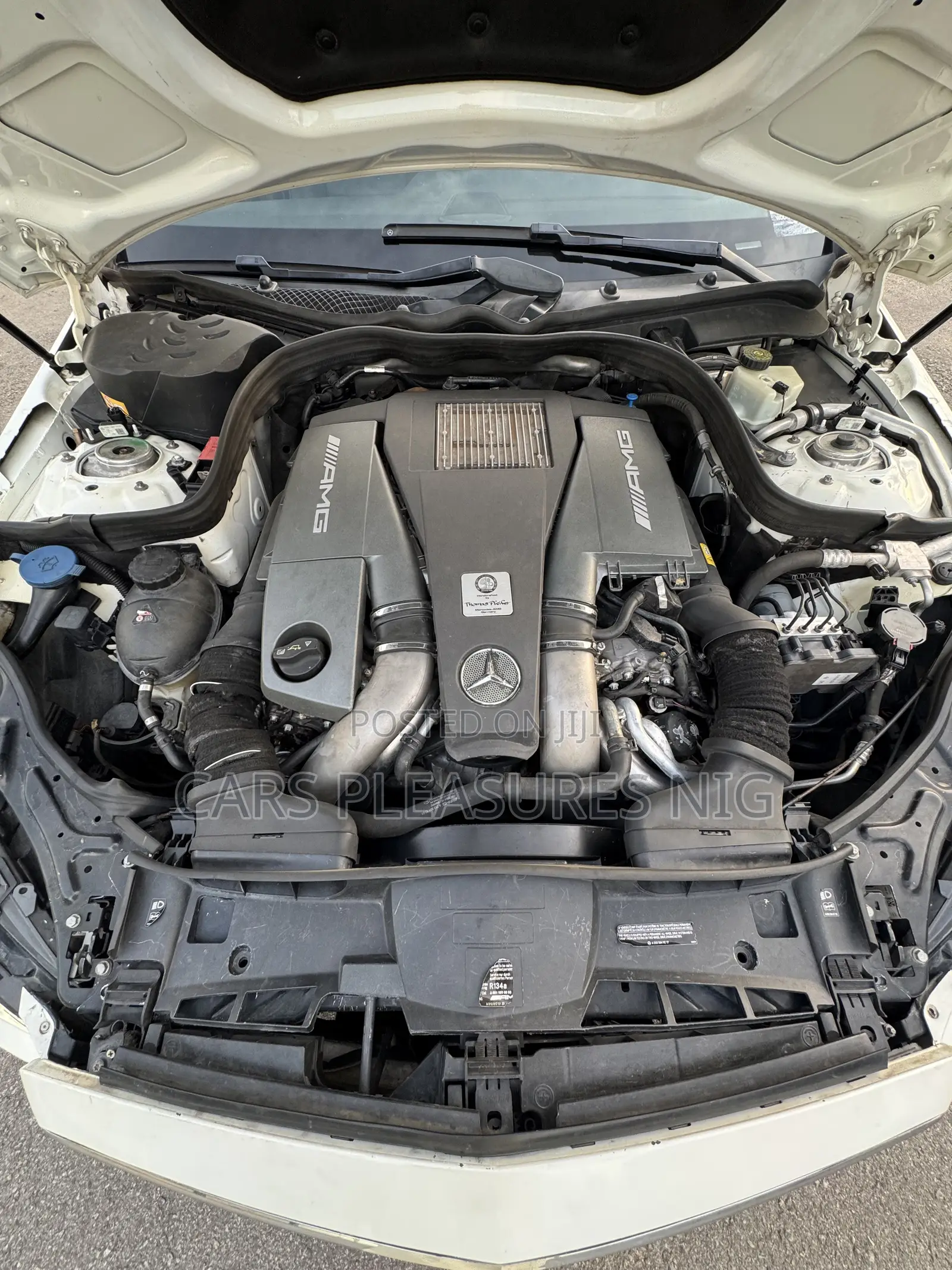 Mercedes-Benz E63 2015 White