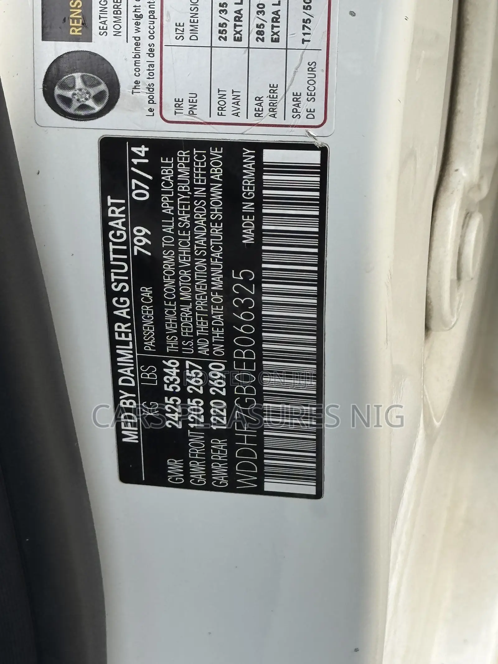 Mercedes-Benz E63 2015 White