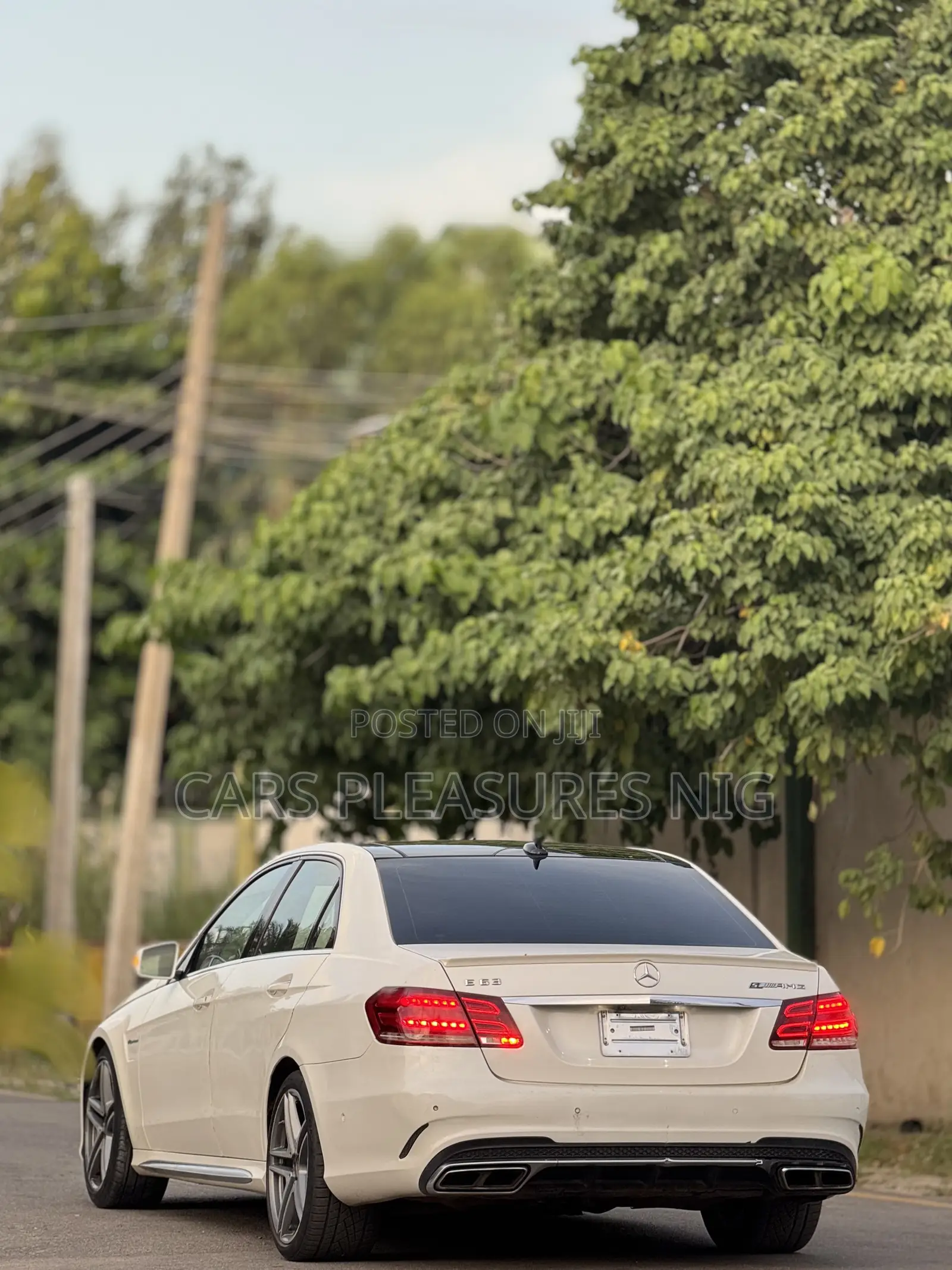 Mercedes-Benz E63 2015 White