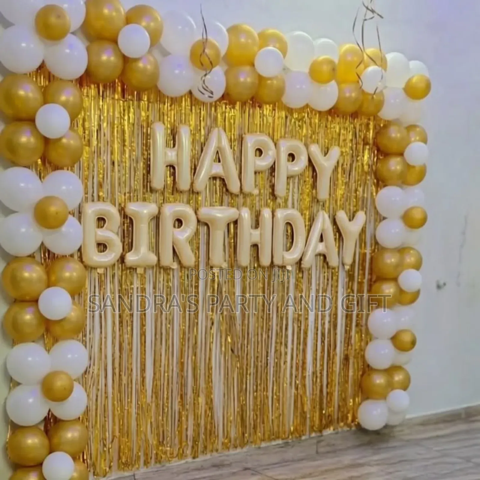 Foil Fringe Curtain Party Backdrop