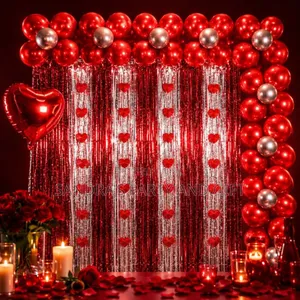 Foil Fringe Curtain Party Backdrop