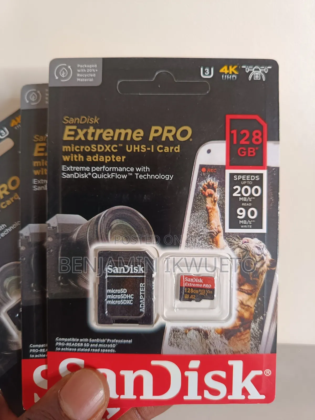 128gig Micro SD Card , Extreme Pro (SanDisk)