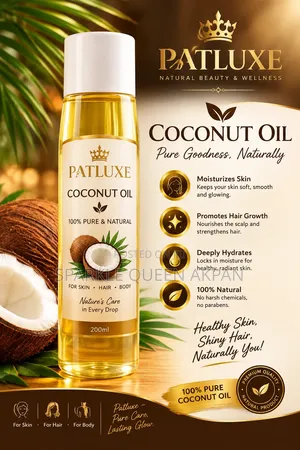 Patluxe Coconut Oil