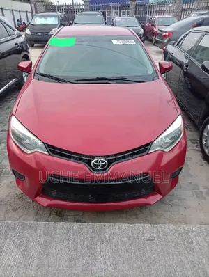 Toyota Corolla 2015 Red