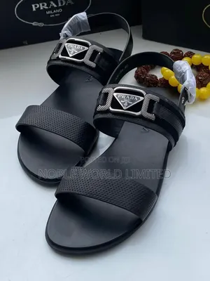 Black Open Toe Sandals ABL 6g