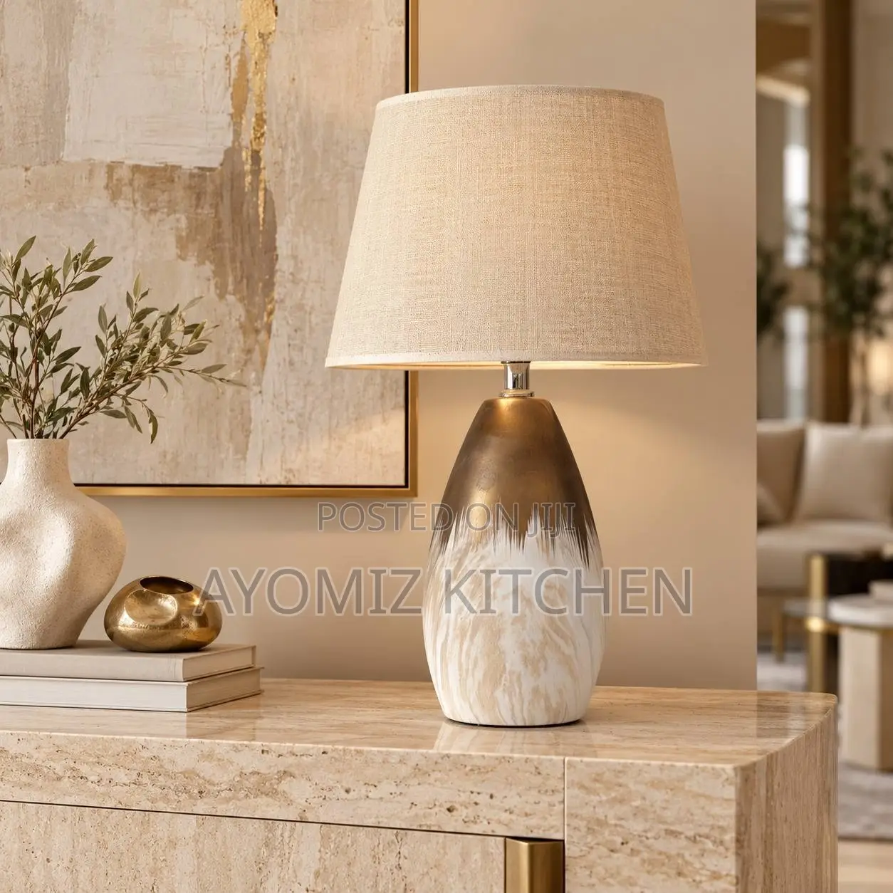 Bowling Table Lamp