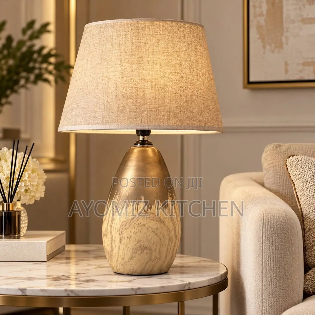 Bowling Table Lamp