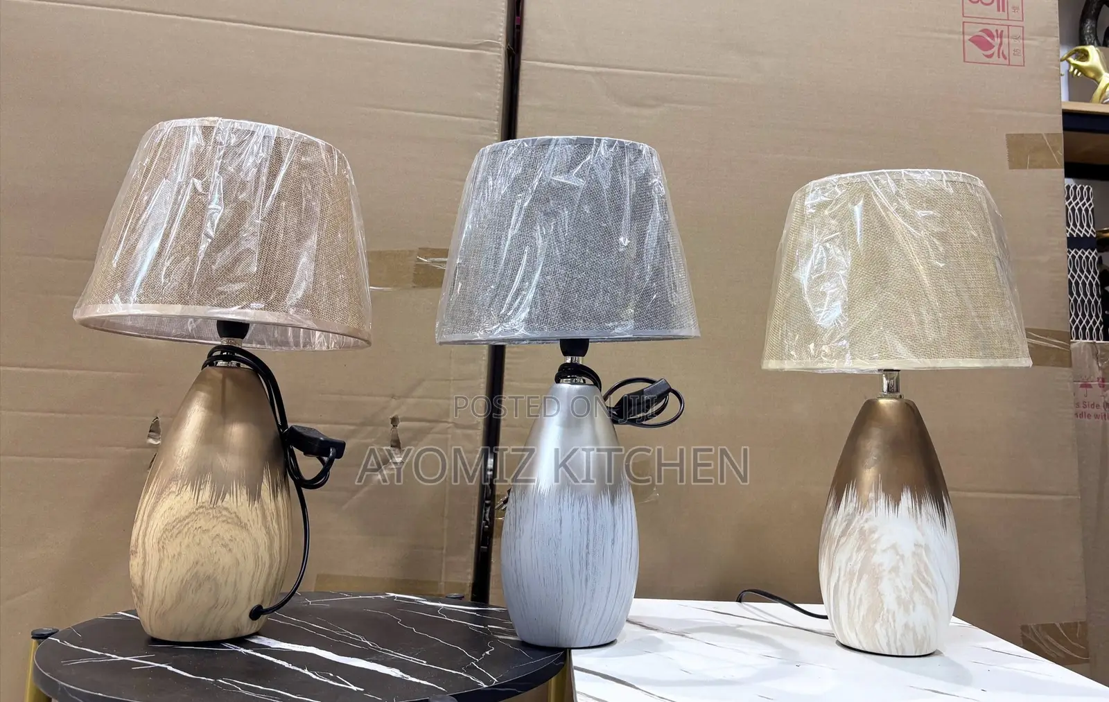 Bowling Table Lamp
