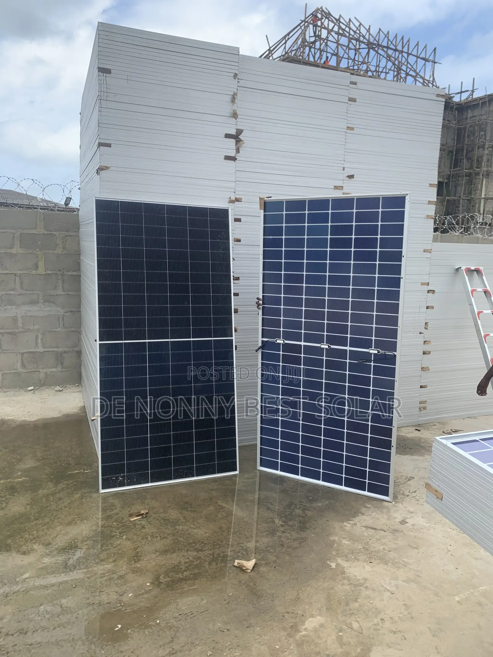650watts Byfacial Jinko Solar Panel