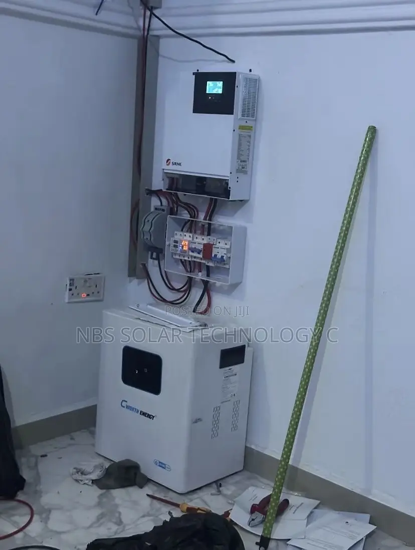 7.5kwh/3kva Complete Solar Inverter System