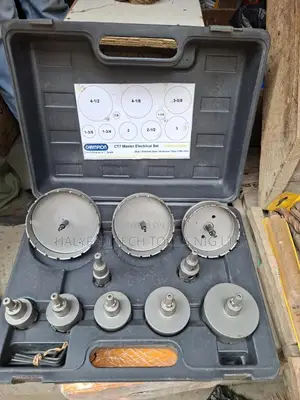 10 PCS Champion Ct7 Master Carbide- Tripped Hole Saw Set