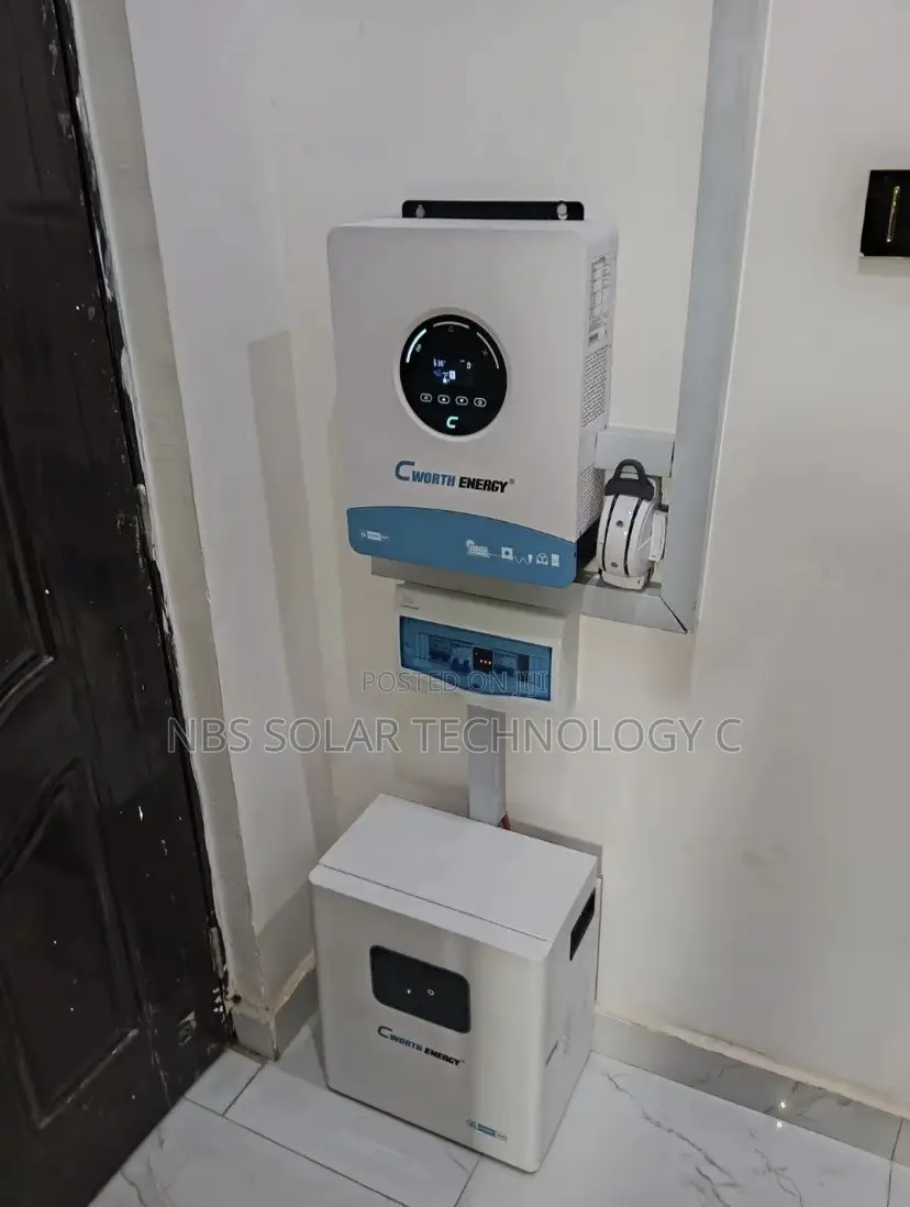 Complete 7.5kwh/4kva Solar Inverter System