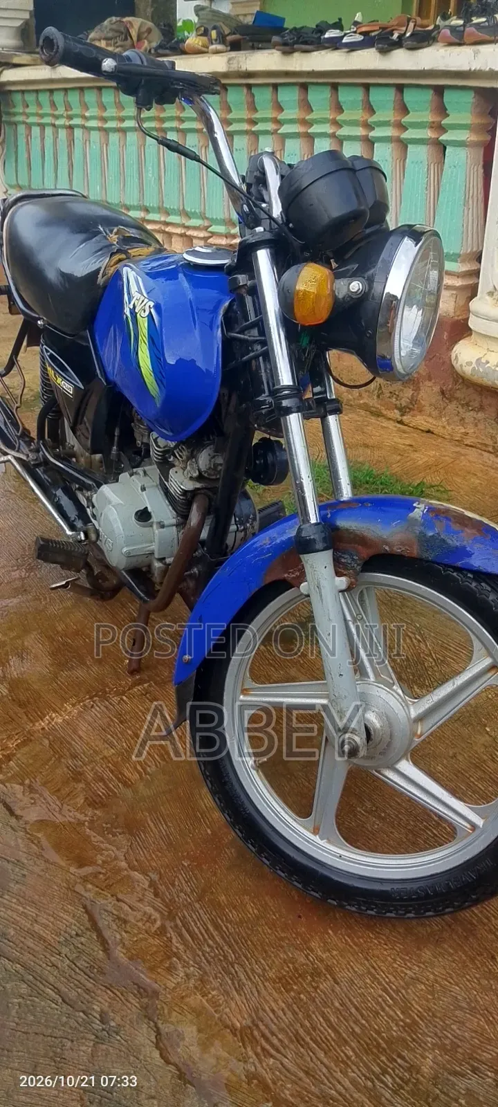 TVS HLX 125 2023 Blue