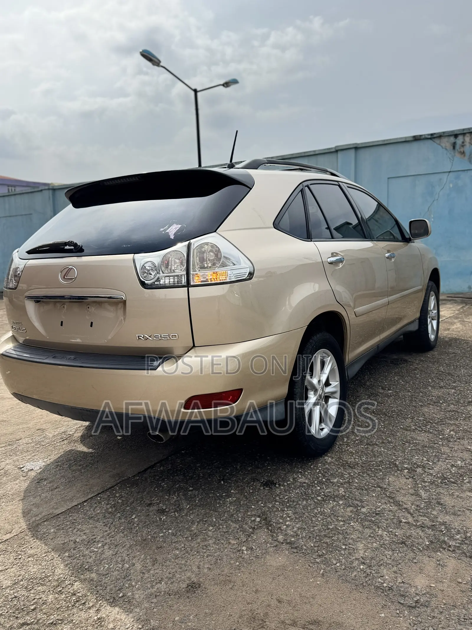 Lexus RX 350 2008 Gold