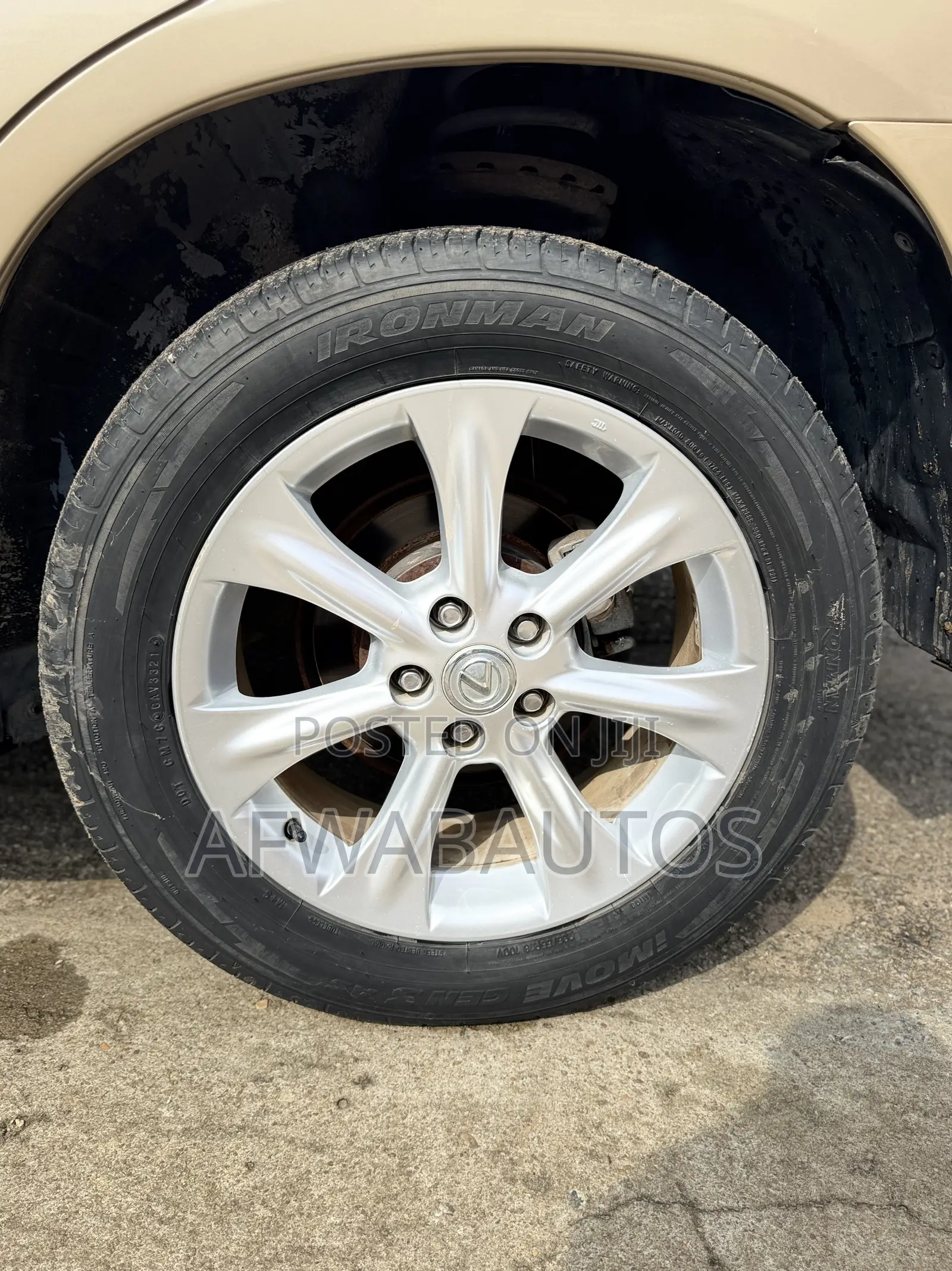 Lexus RX 350 2008 Gold