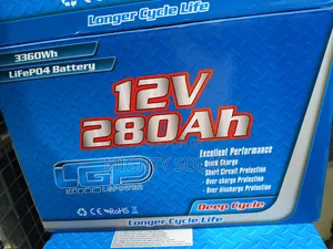 280Ah /3360kwh LGPower Lithium Iron Battery