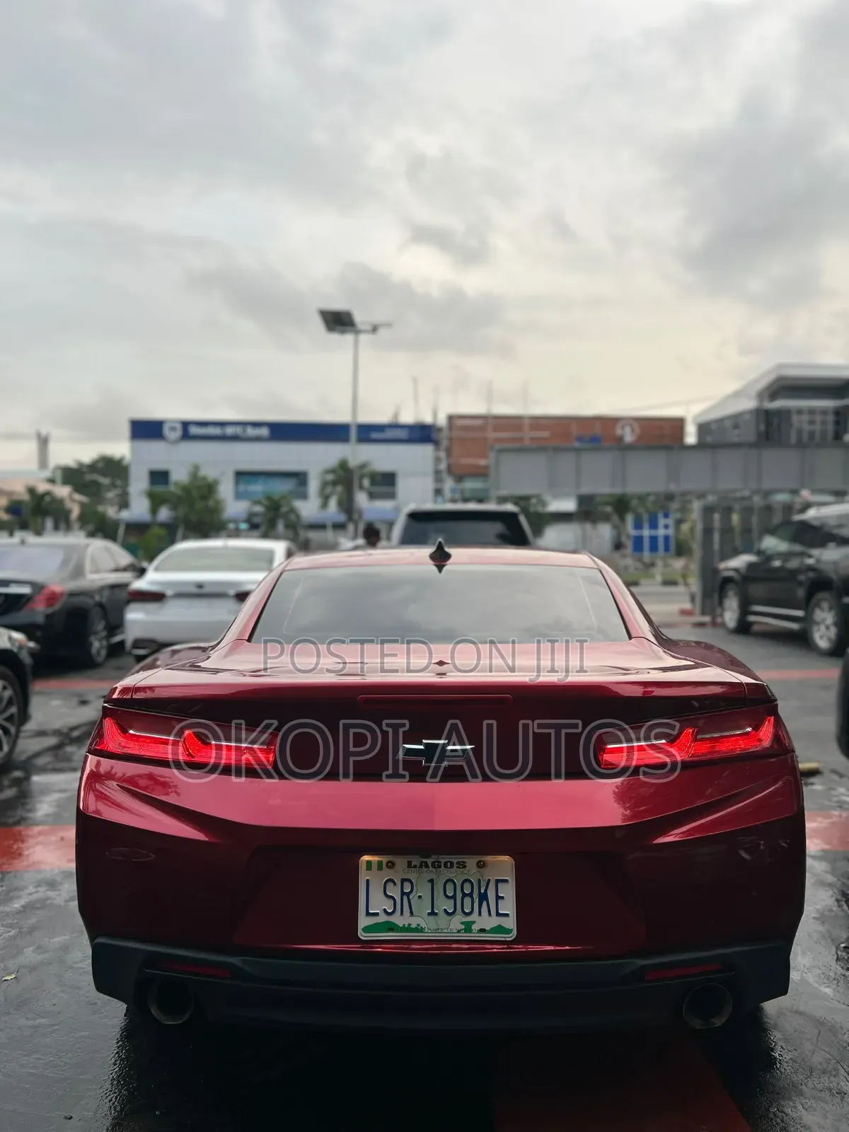 Chevrolet Camaro 2018 Red