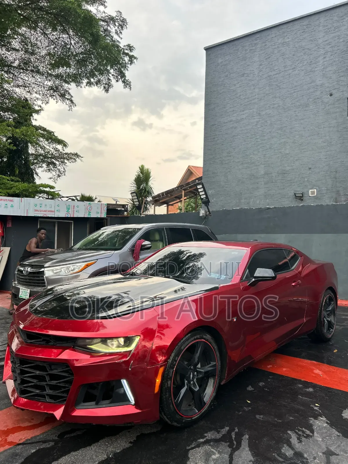 Chevrolet Camaro 2018 Red
