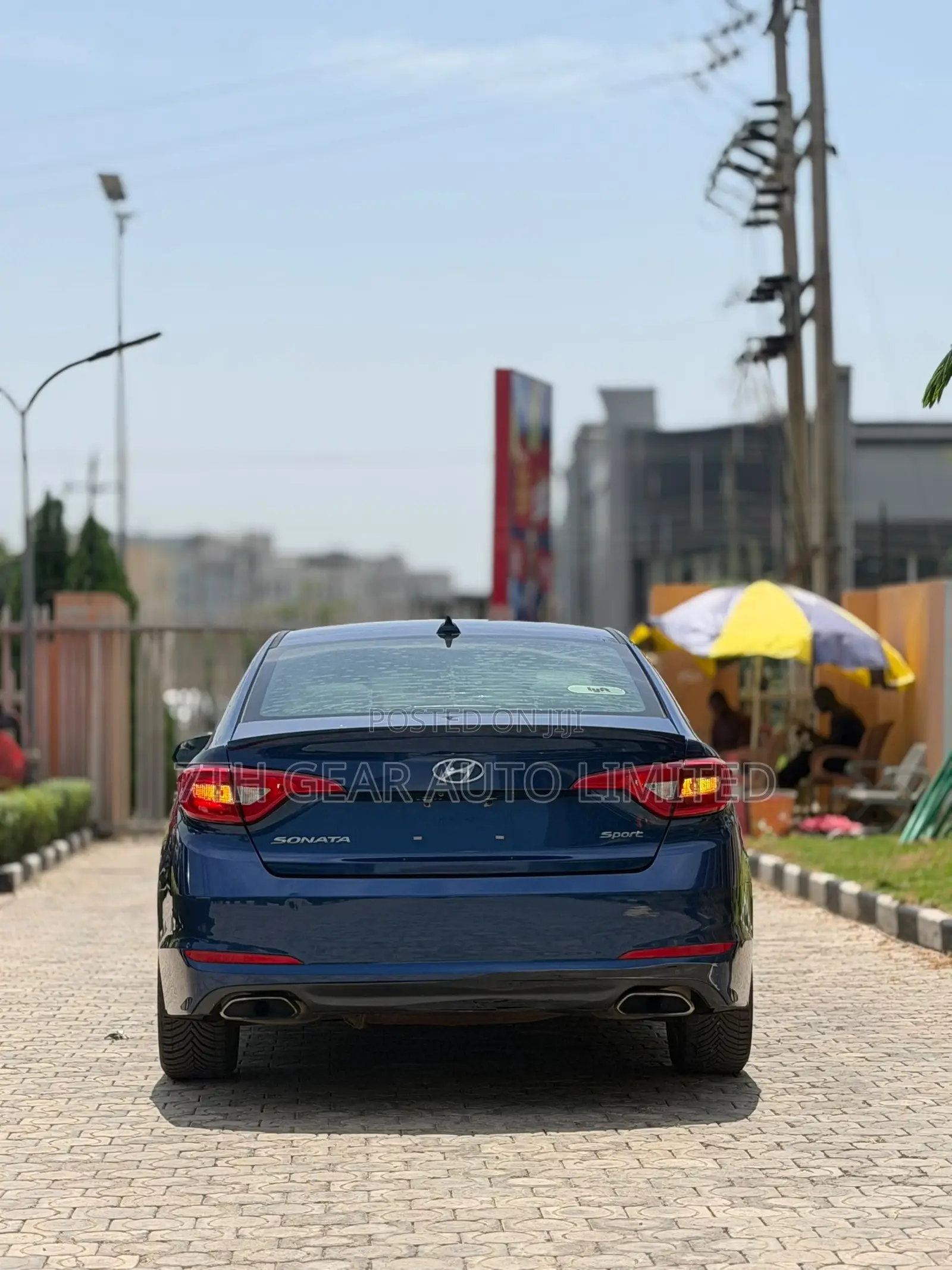 Hyundai Sonata 2017 Blue