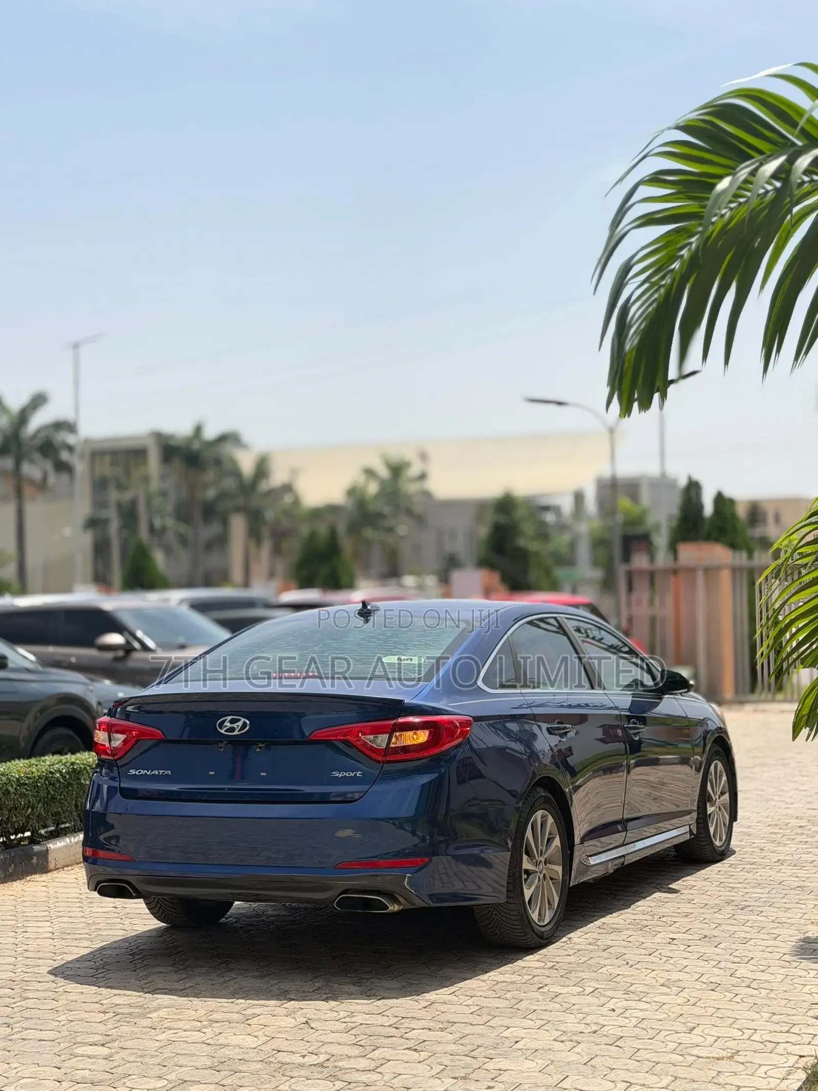 Hyundai Sonata 2017 Blue
