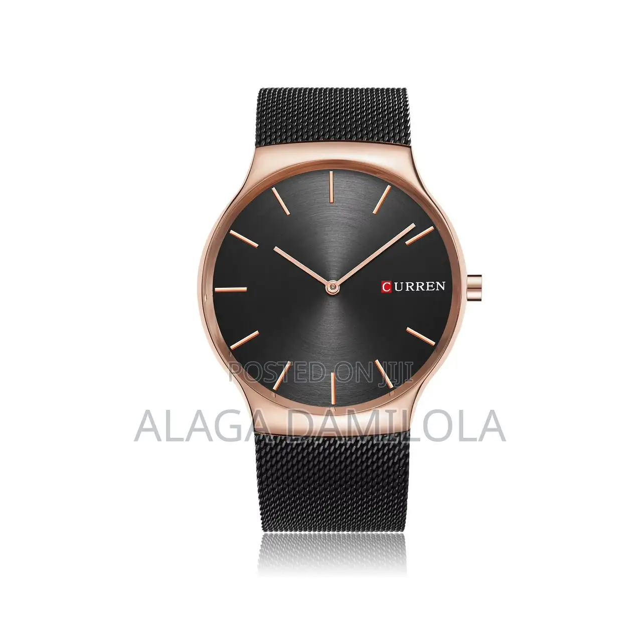 Curren Net Chain Wristwatch