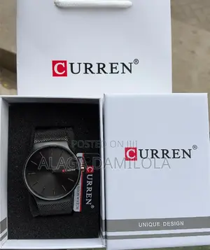 Curren Net Chain Wristwatch
