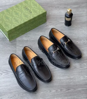 Premium Gucci Penny and Chain Loafers