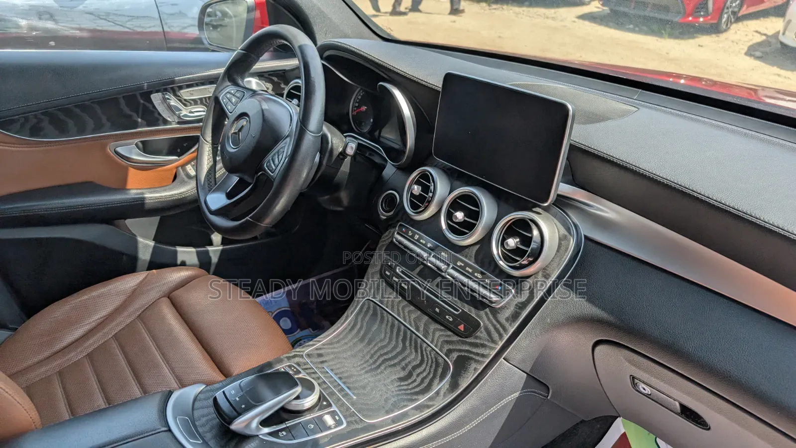 Mercedes-Benz GLC-Class 2017 Red