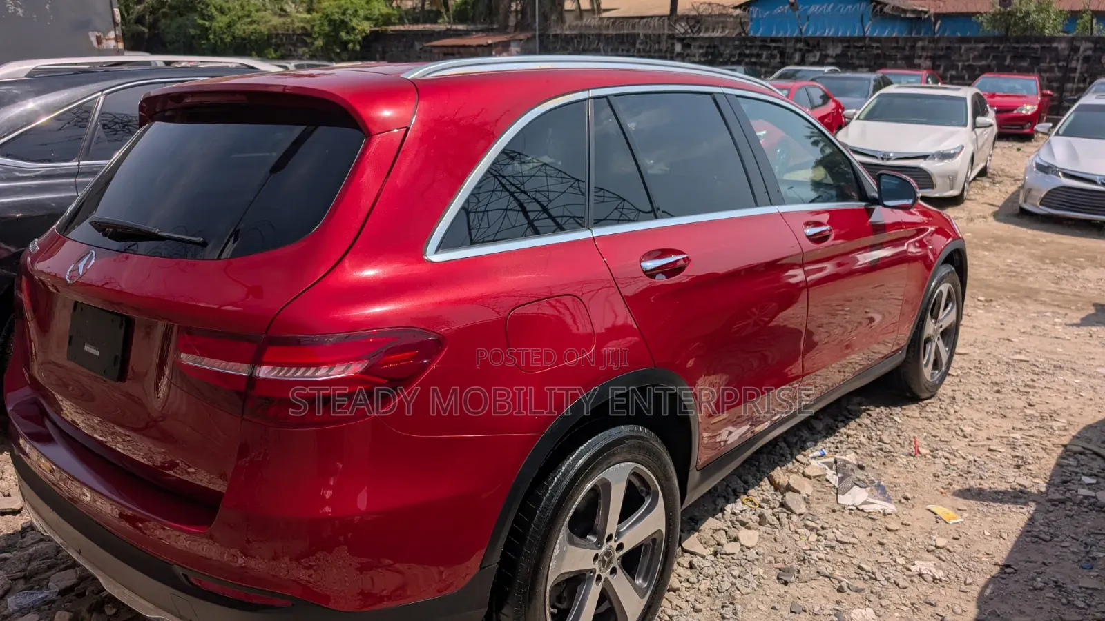 Mercedes-Benz GLC-Class 2017 Red