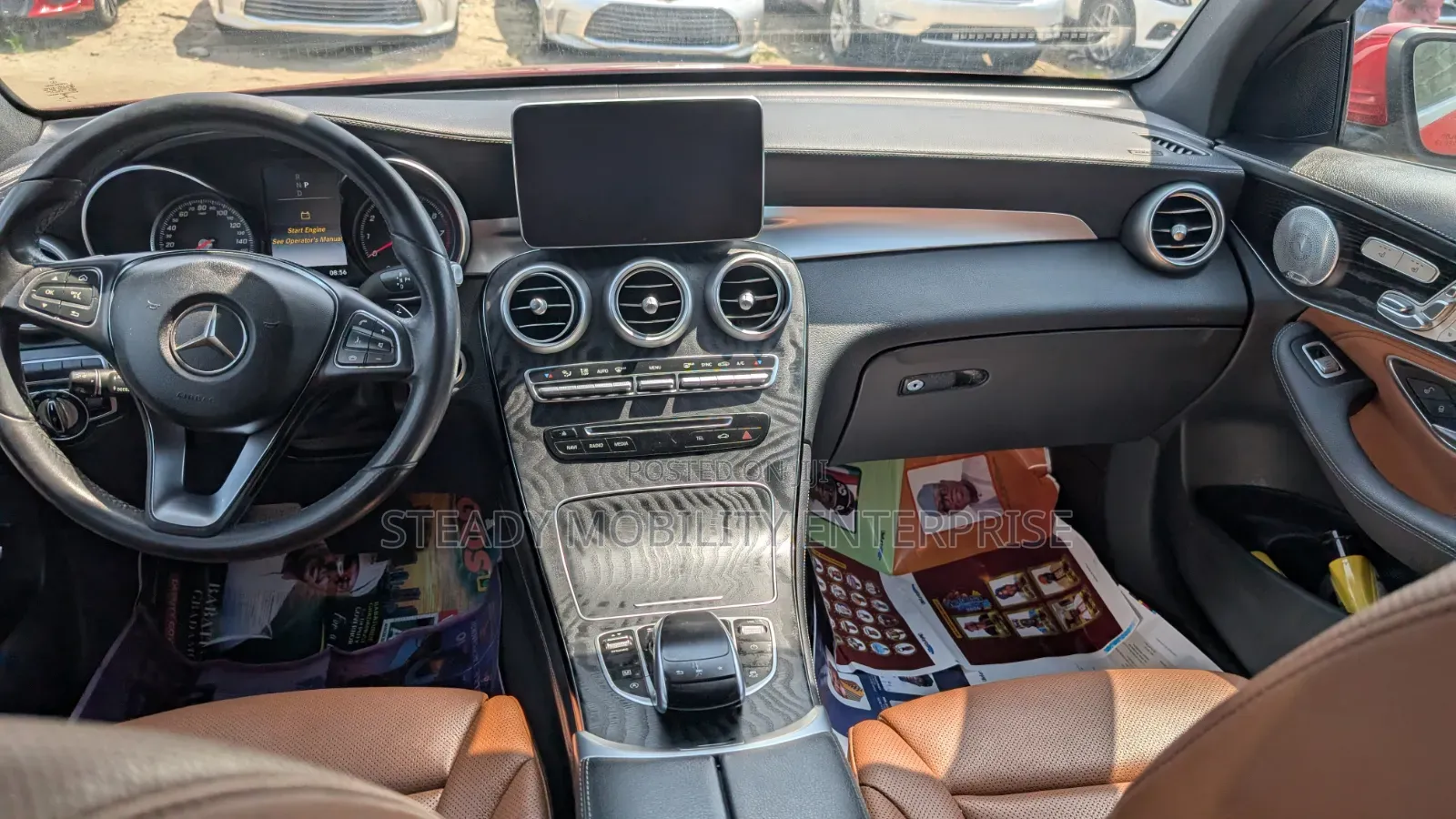 Mercedes-Benz GLC-Class 2017 Red