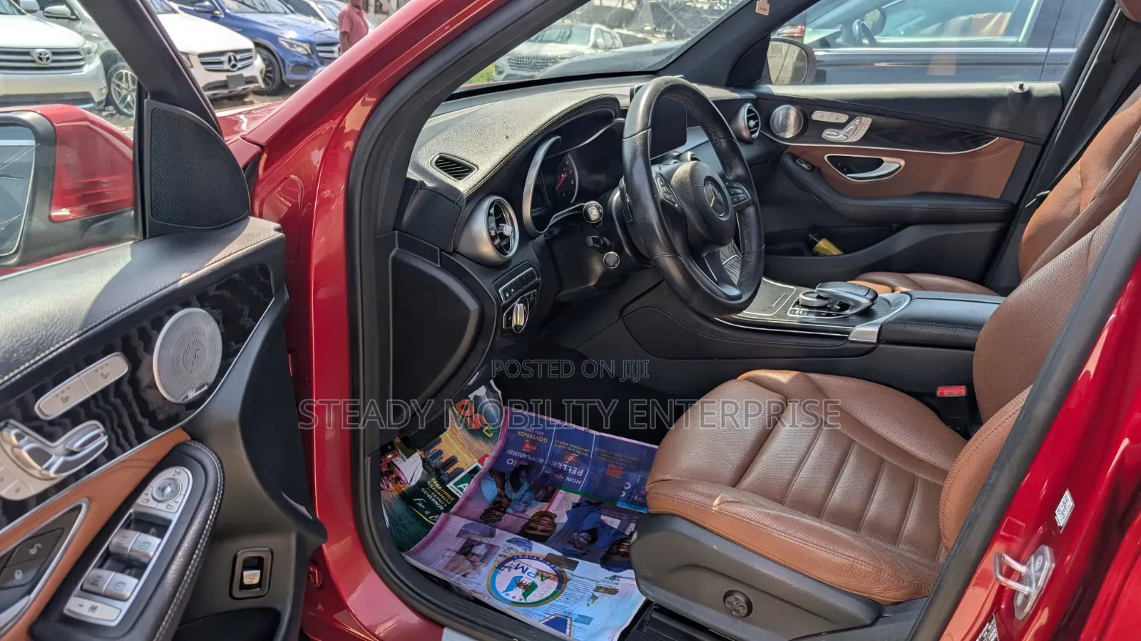 Mercedes-Benz GLC-Class 2017 Red