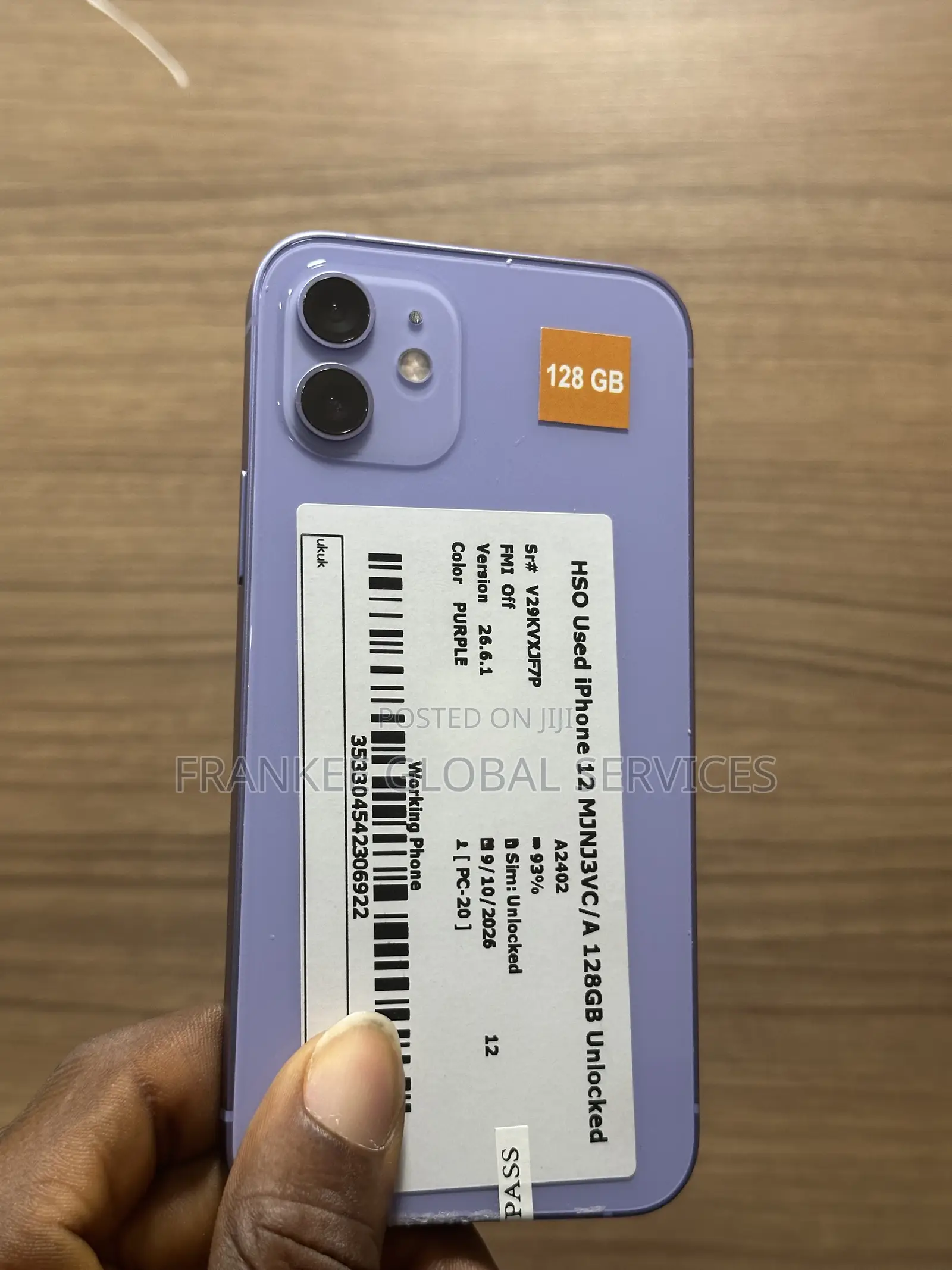 Apple iPhone 12 128 GB Purple